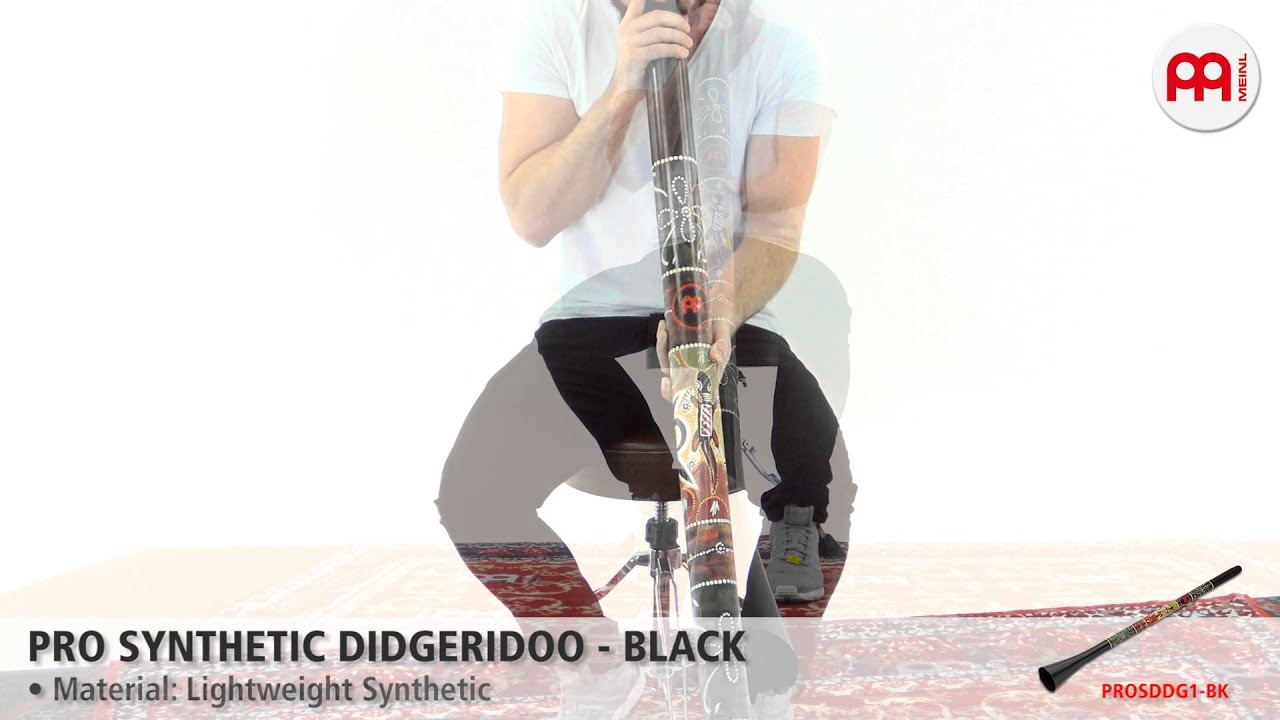 Pro Synthetic Didgeridoo - Black - PROSDDG1-BK