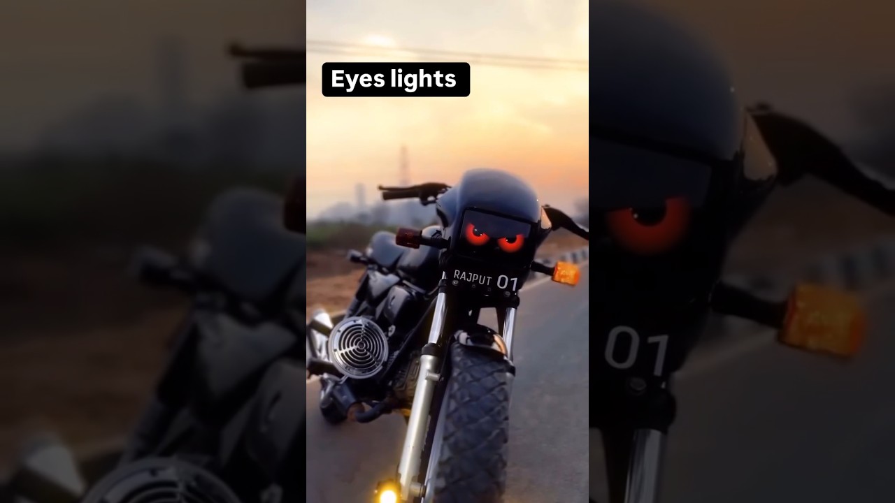 SPLENDOR MAI EYES WALI HEADLIGHT LGA DE | XEESHU #splendormodified