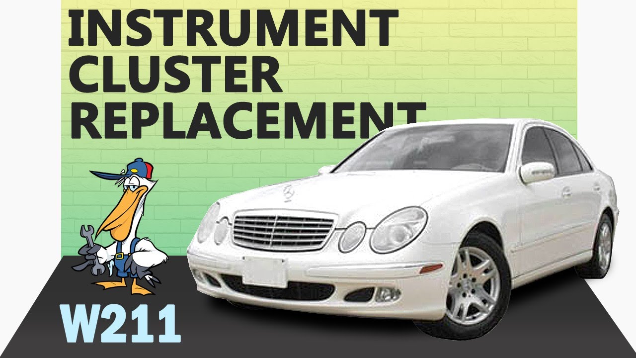 Mercedes-Benz W211 E-Class Instrument Cluster Replacement