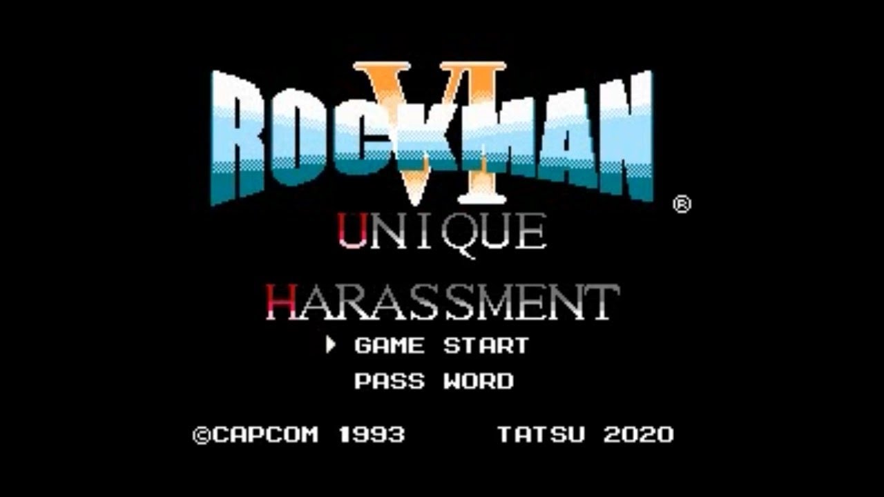Rockman 6 Unique Harassment (NES/FC) - Longplay