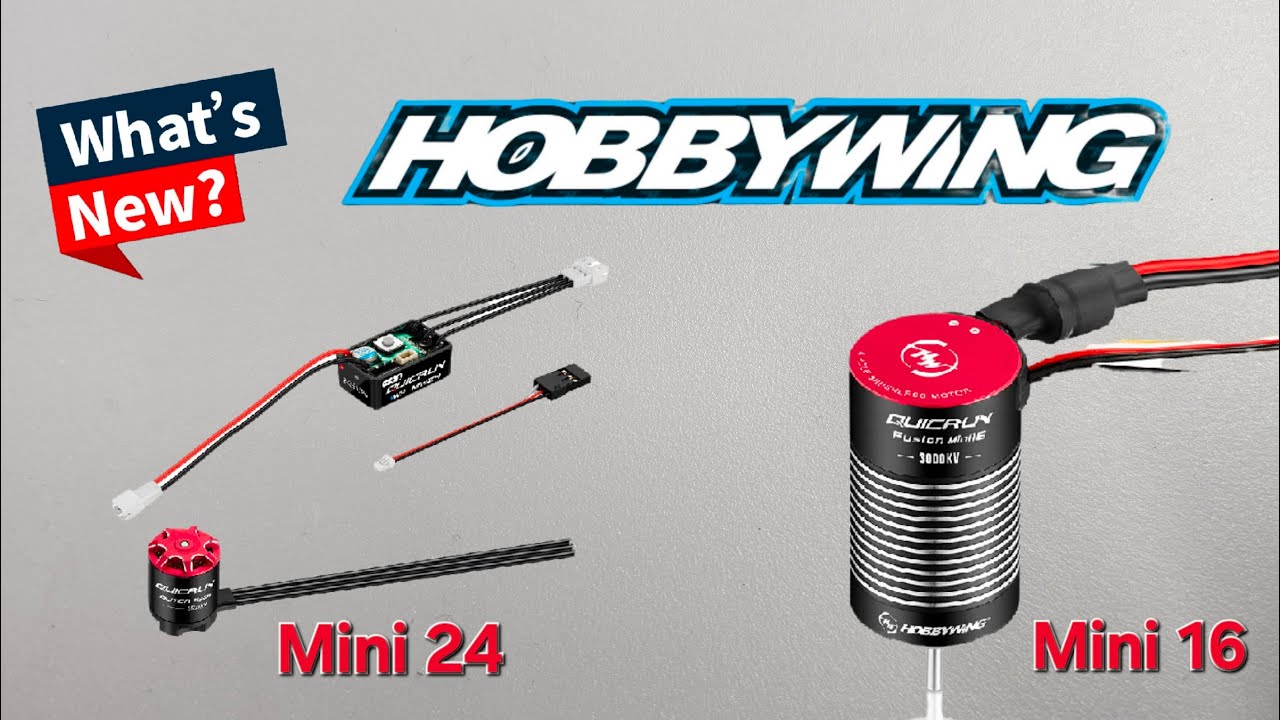 HobbyWing Quickrun Mini 24 и Fusion Mini 16.... Честное мнение и обзор