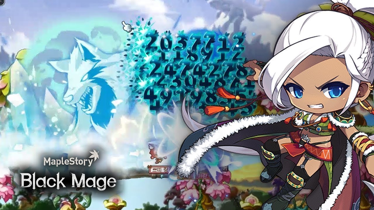 MapleStory Black Mage - Aran 5th Job Skill (펜릴 크래시)