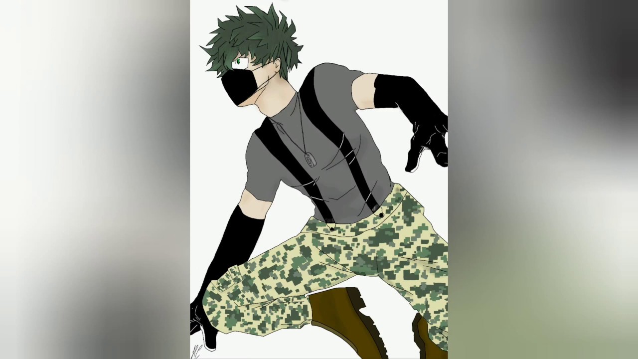 What if deku was trained by black ops