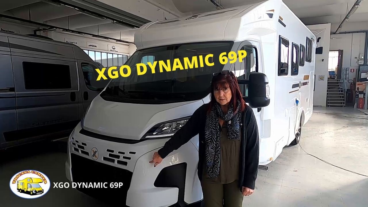 XGO DYNAMIC 69P: il comfort del letto nautico centrale! 🚐 Semintegrale spazioso e rifinito