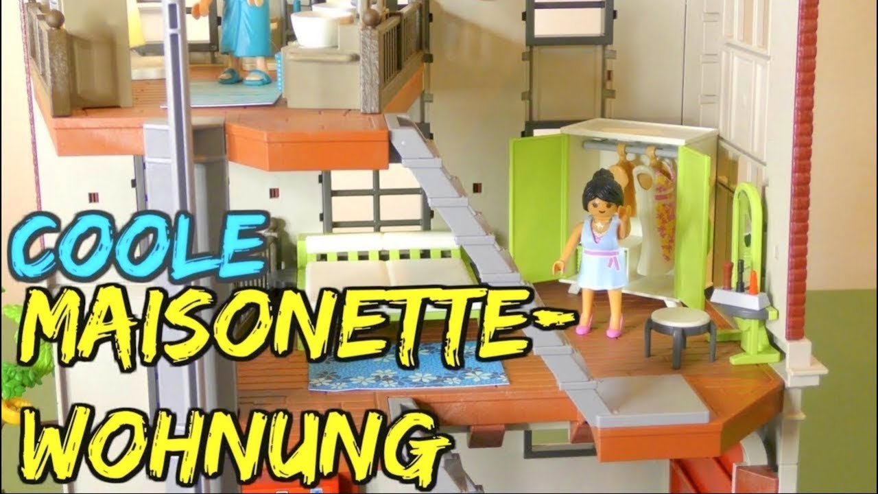 Roomtour der Maisonette Wohnung - Pimp my Playmobil - Playmobilhaus 9219 - Kinder Spielzeugwelt