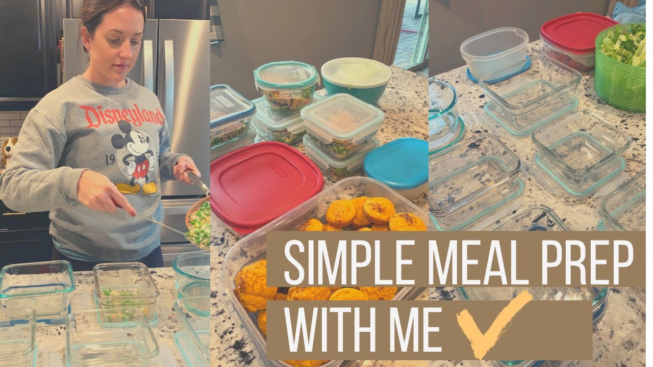 MY 6 STEP WEEKEND MEAL PREP||EASY + SIMPLE||COOK WITH ME