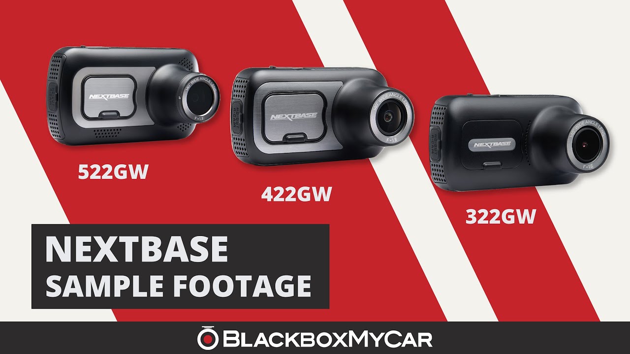Nextbase Dash Cams!! 522GW, 422GW, and 322GW | Sample Footage | BlackboxMyCar