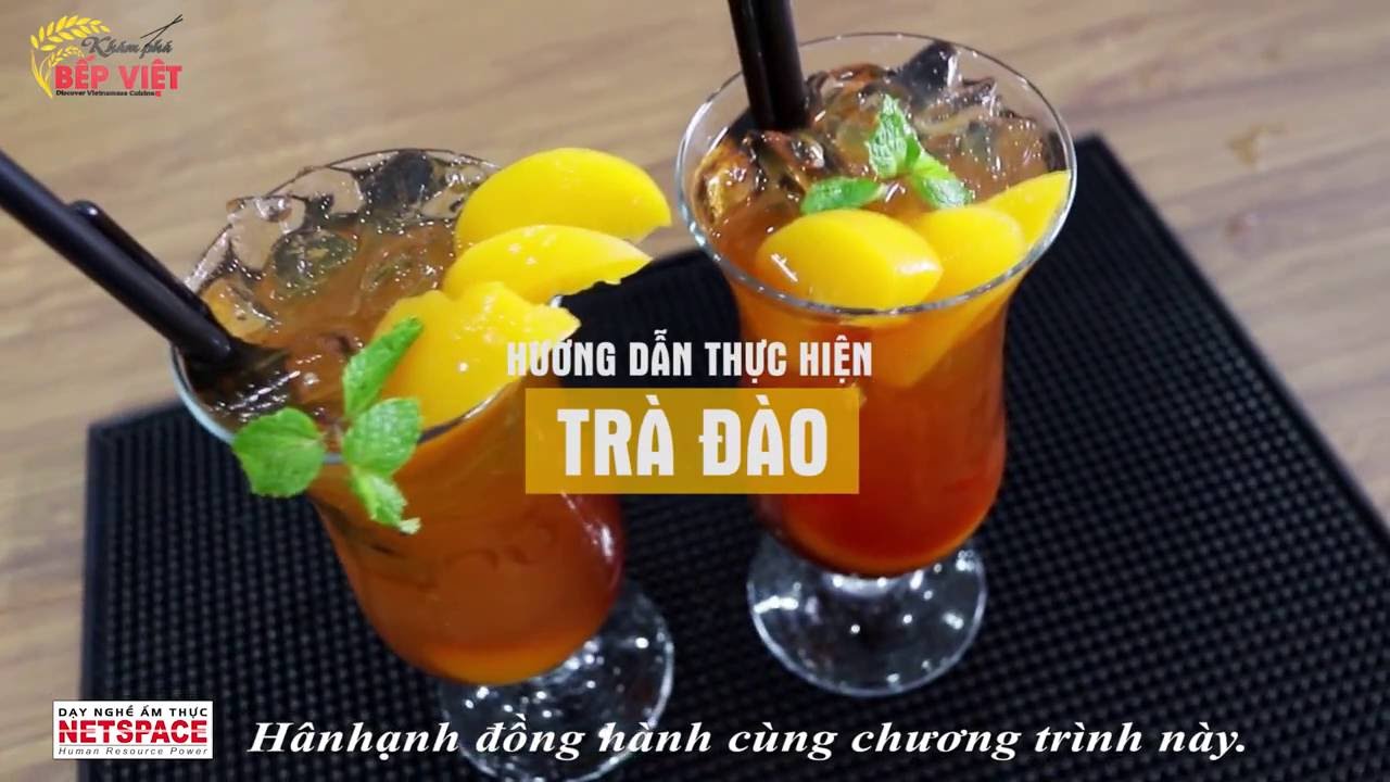 How to make delicious Peach Tea | Discover Vietnamese Kitchen