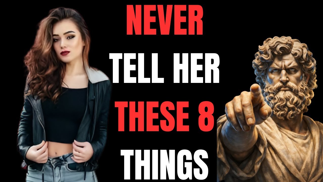 Why High Value Men Hide These 8 Things from Women | Stoicism
