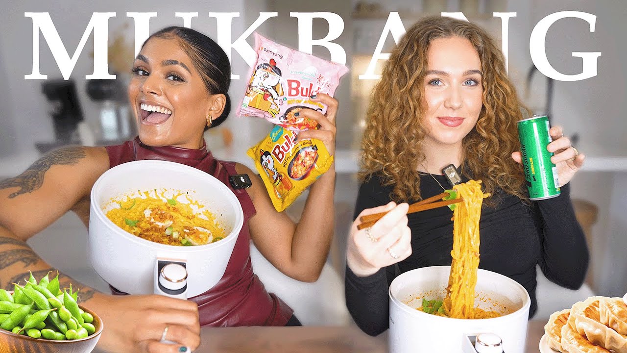 HOEVEEL VERDIEN IK MET SOCIAL MEDIA? 💰 WELKE INFLUENCER IS EEN NO GO? 🍜 // CHEESY NOODLES MUKBANG 🧀
