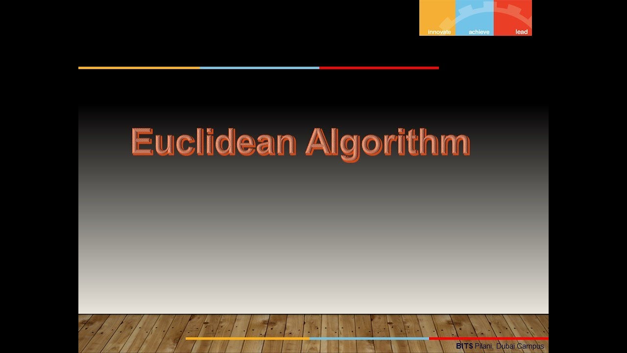 Euclidean Algorithm