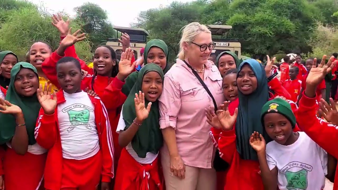 GREEN VALLEY SCHOOL TARANGIRE NATIONAL PARK TRIP
