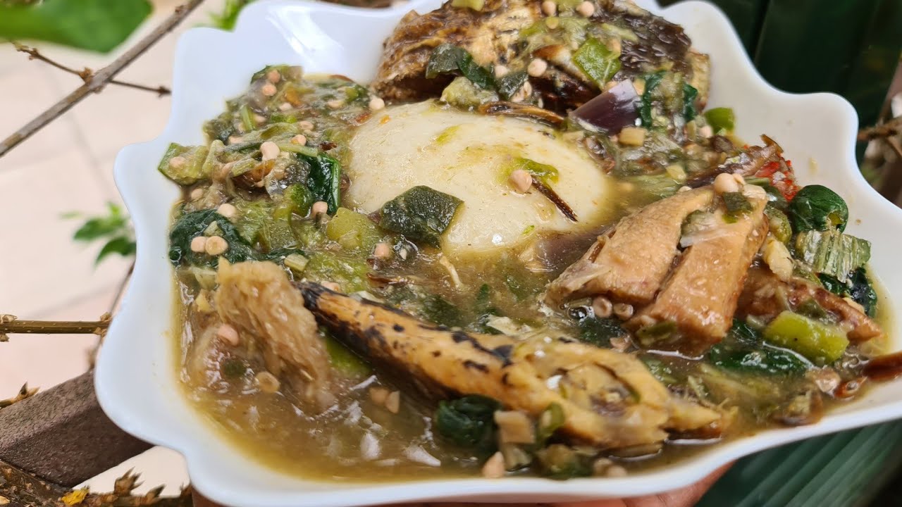 Let's Cook Fetri Desti # Step by Step Ewe Style Okro Soup and Akpl3 You will Love it # IK