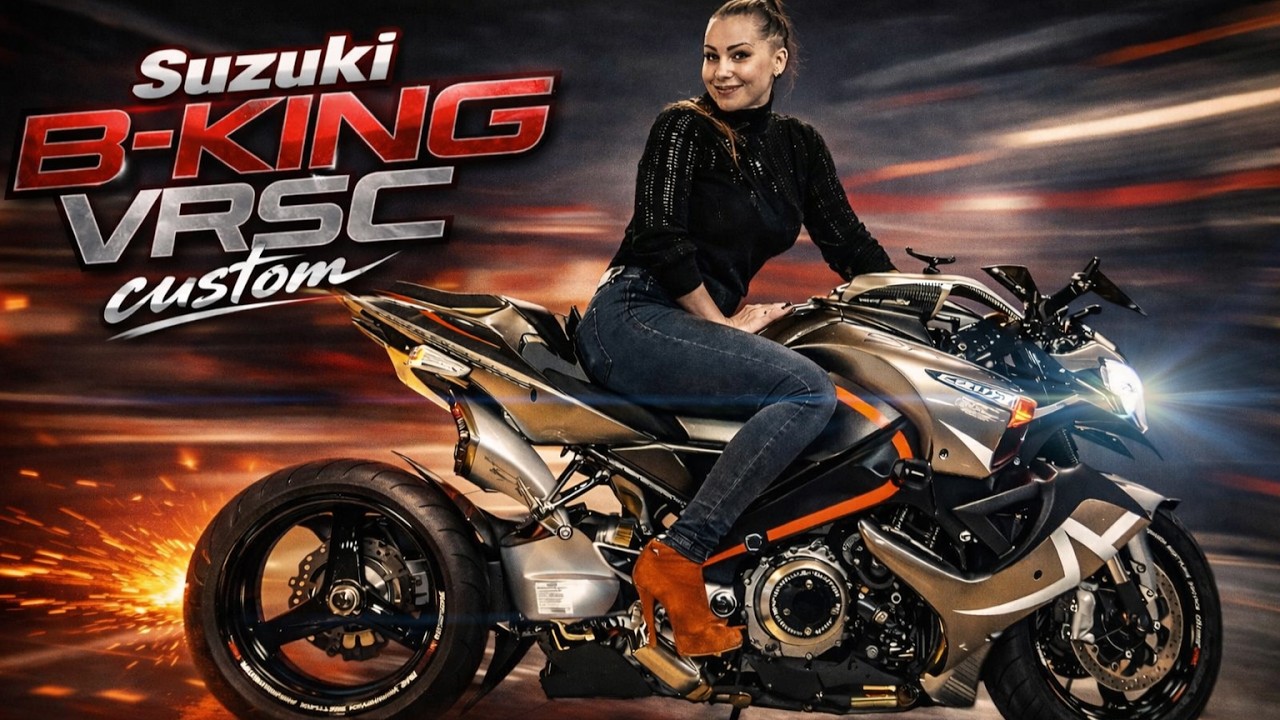 Suzuki B-King 2021  | Suzuki GSX 1340 |  VRSC upgrade | B-King custom | Suzuki 330 kit