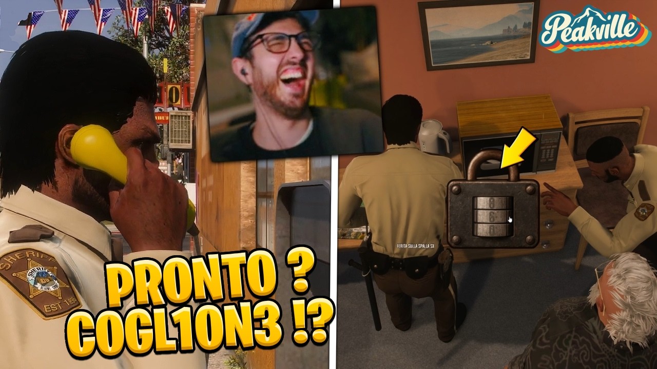 VELOX E I SUOI METTONO IN RIGA I CRIMINALI... SCHERZO TELEFONICO AL BLACKWOOD GTA RP PEAKVILLE #42