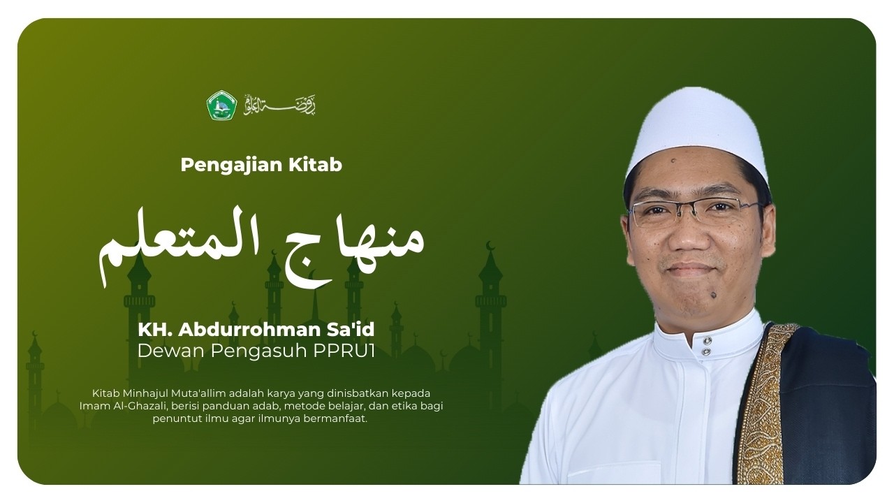 🔴#NGAJI ONLINE RAMADHAN | Kitab minhaj al muta'allim [Hal 14]