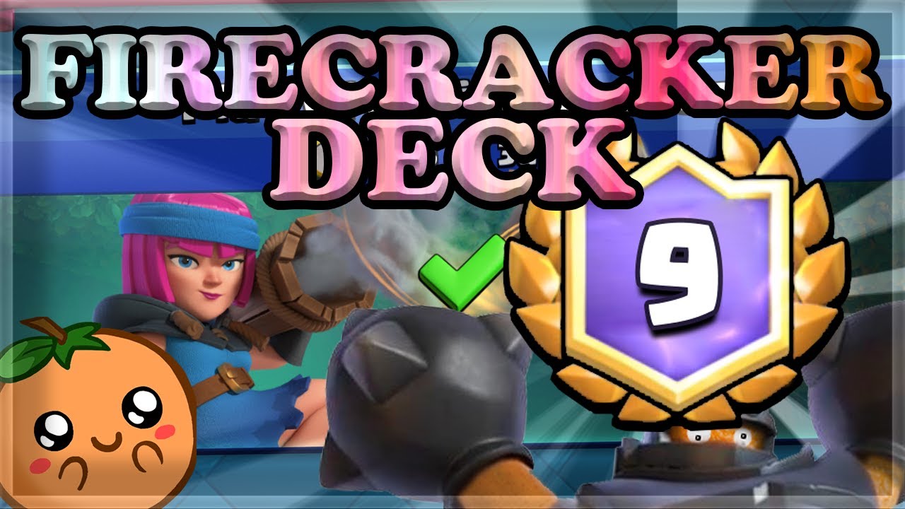 Best Deck to Win 'Play with Firecracker Challenge' - 9 Wins 🍊