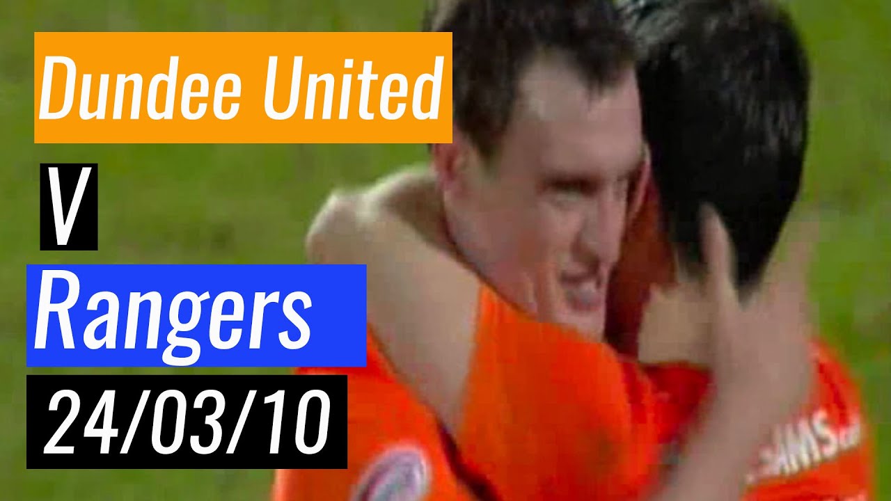 Dundee United v Rangers - 24/03/10 - Scottish Cup Quarter Final Replay