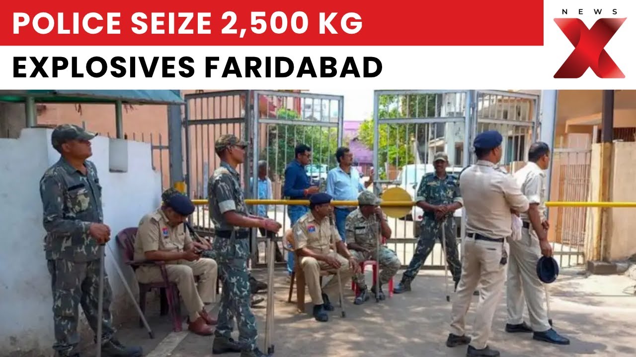 Police Recover 2,500 KG Explosives in Faridabad, Detain Preacher Linked to Terror Network
