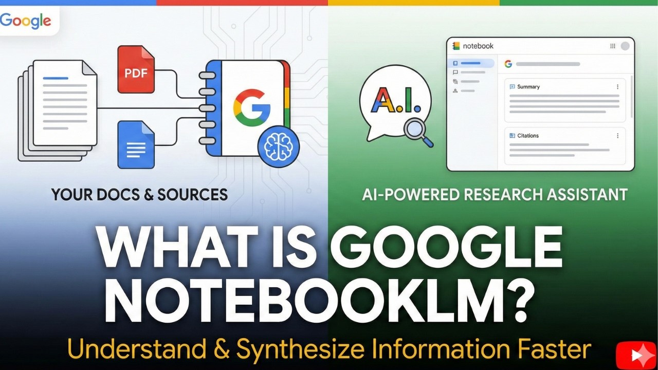 What is NotebookLM? | Google NotebookLM | AI Research Tool & Thinking Partner | NotebookLM Tutorial