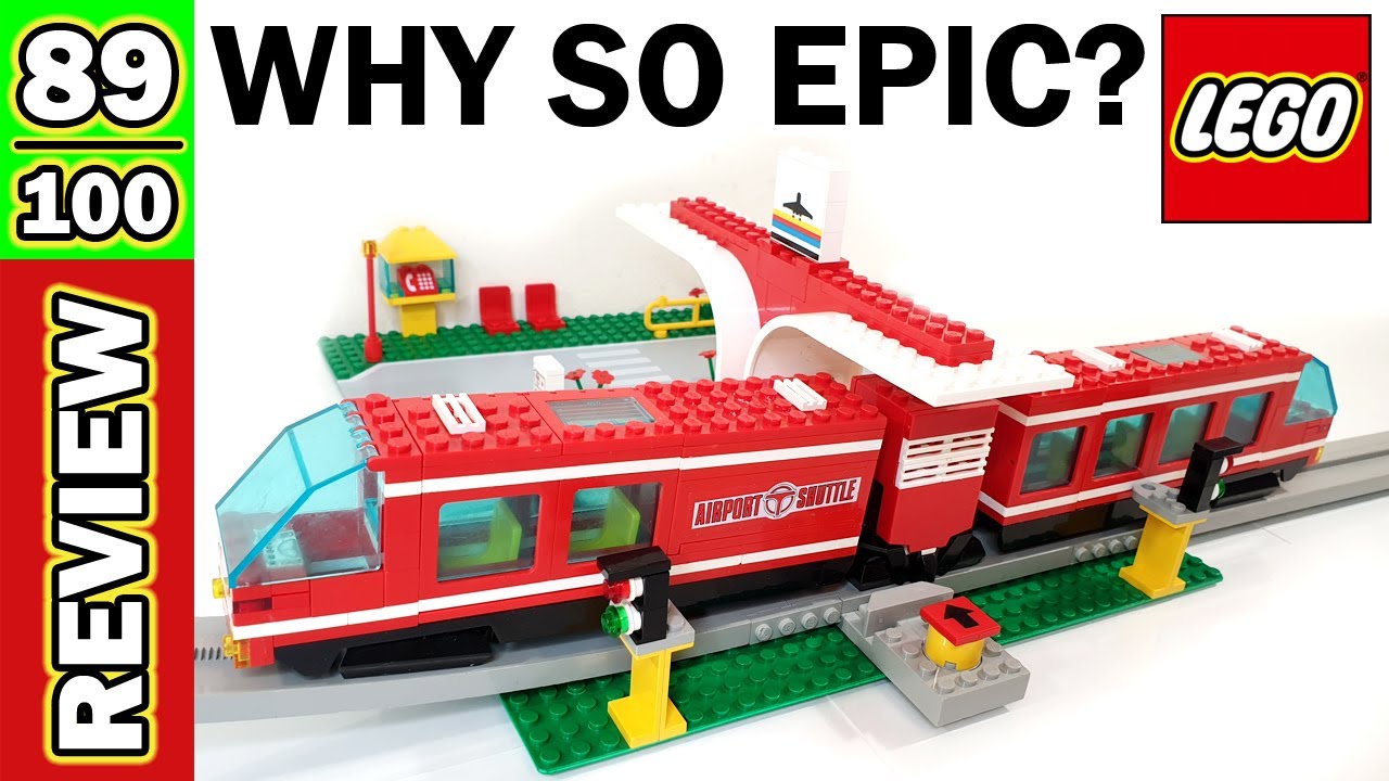 LEGO Monorail 6399 Airport Shuttle: Why So EPIC? Complete Guide, Review, Time Lapse Speed build