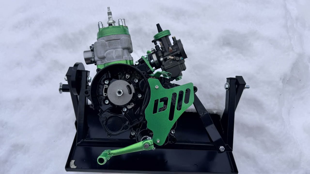 100cc Polini Beta project #2  ENGINE BUILD PART 2