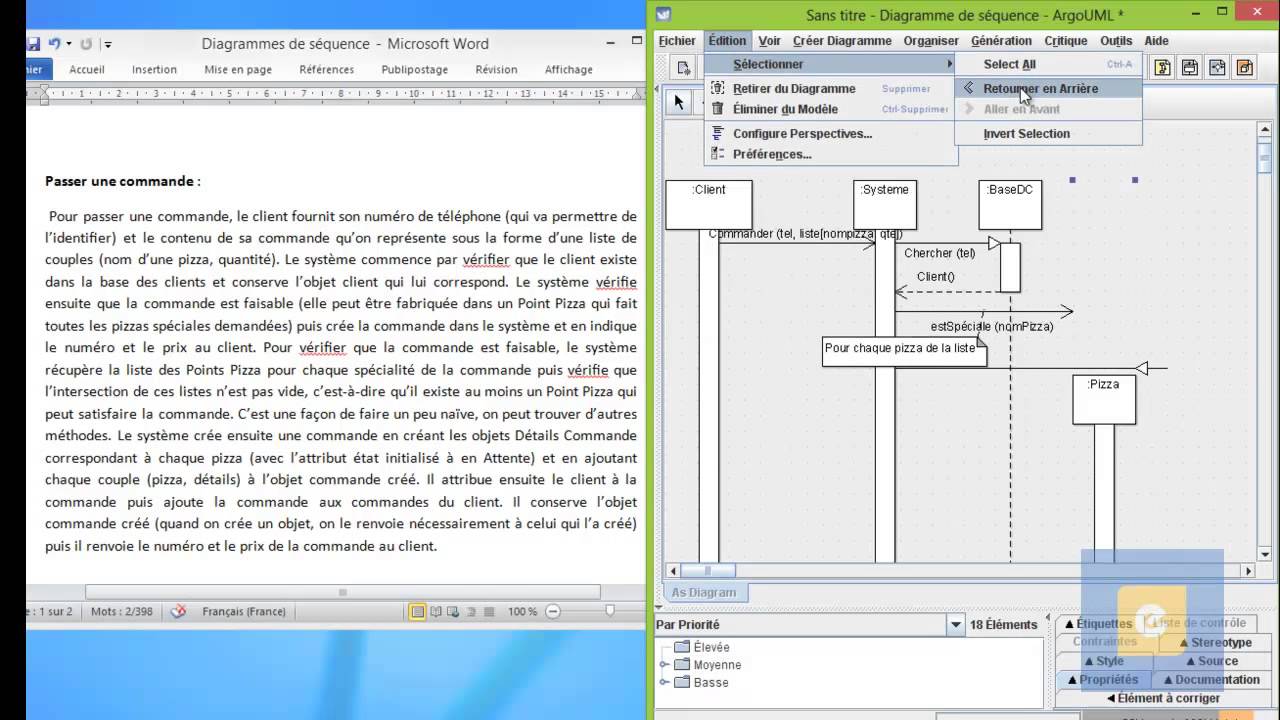 Exercice Sur le  Diagramme de Séquence