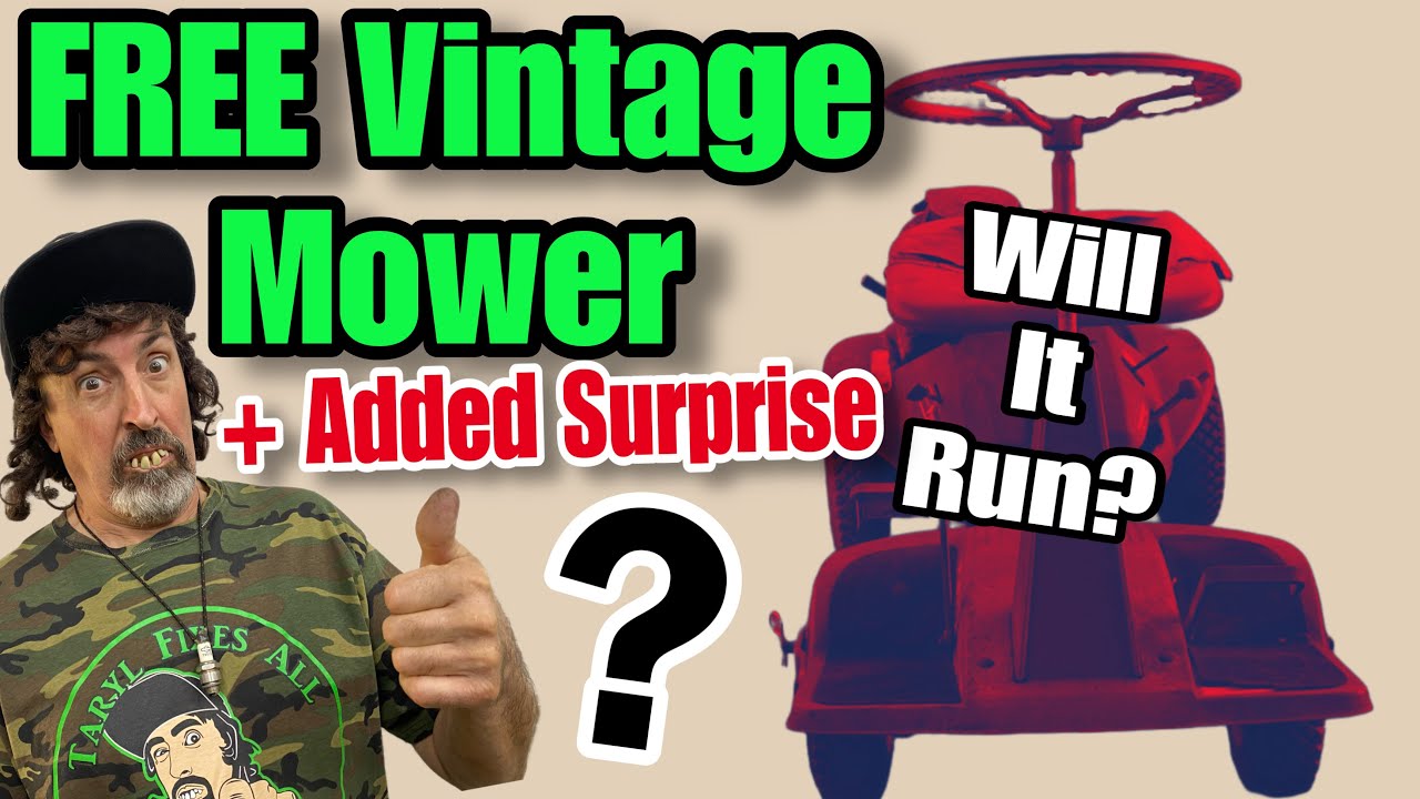 (Part 1) You Don’t See These Mowers Anymore - Will It Run?