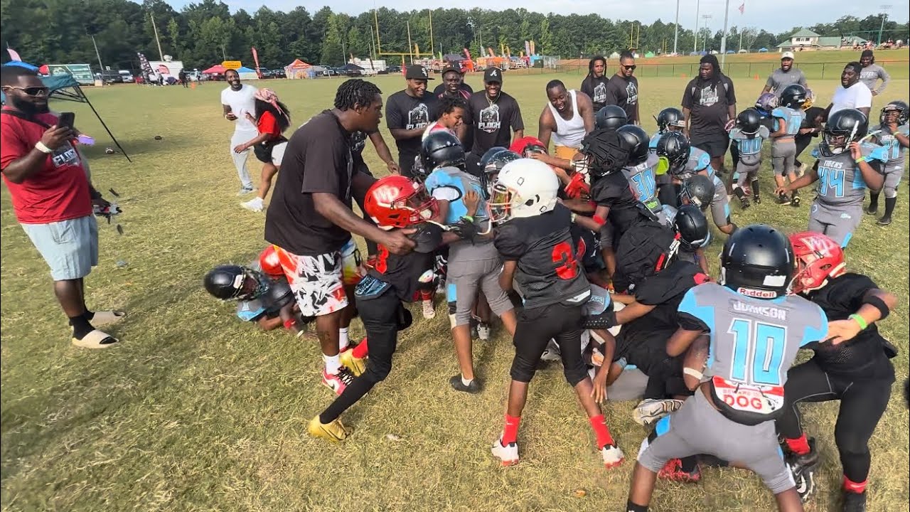 A MUST WATCH video 7u Bessemer tigers dominates the flock boyz to move on to WARZONE championship🏆