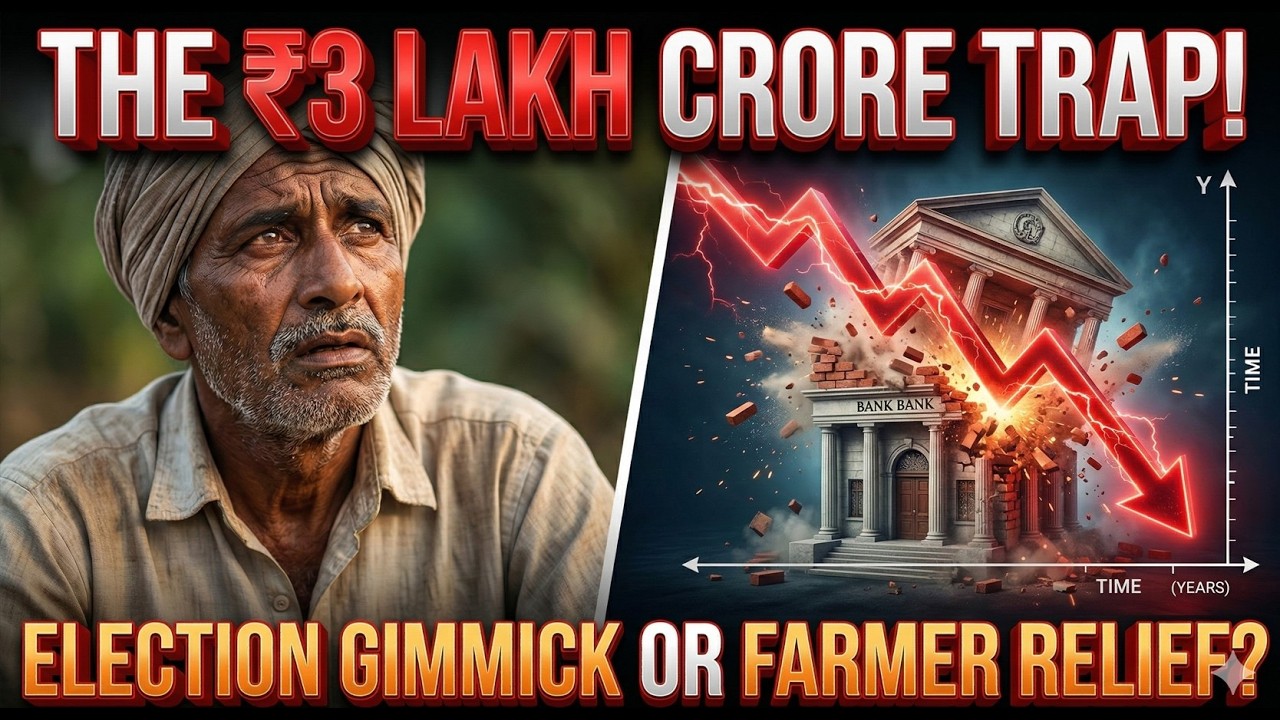 The Dark Side of Farm Loan Waivers (Elections vs. Economy) l Farm Loan Waivers Explained #loanwaiver
