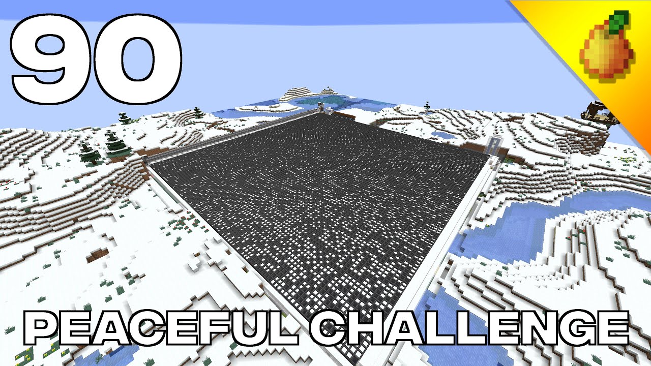 Peaceful Challenge #90: Large AFK Powder Snow Farm