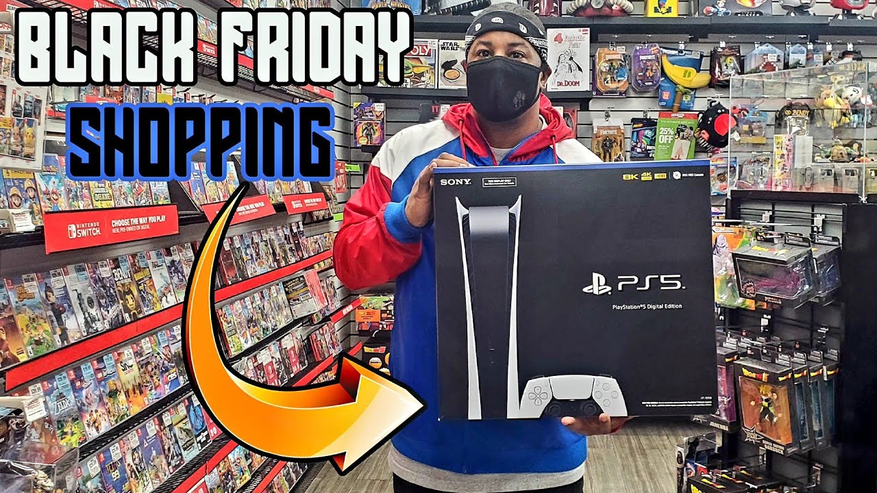 Secured A PS5 From Gamestop During Black Friday Shopping!