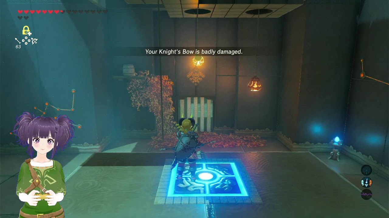 Adventuring with link in BOTW.  Happy St. Patrick's Day!