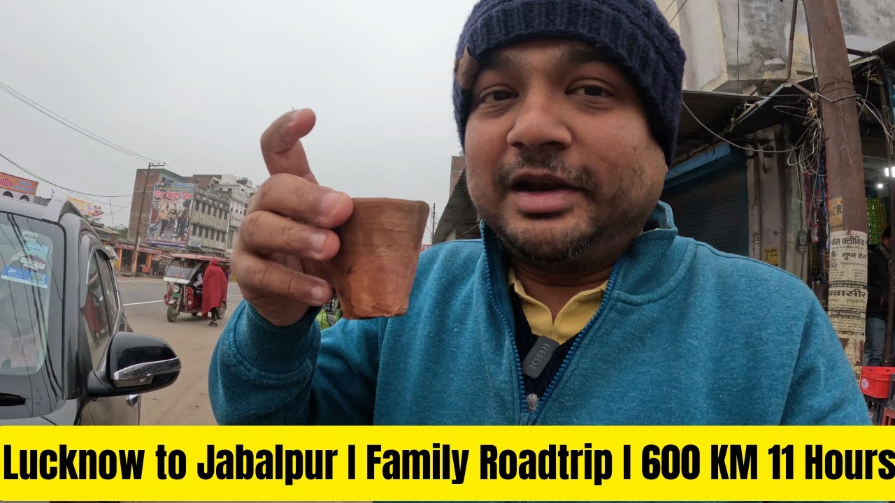 EP11🚗 Lucknow to Jabalpur by Road | 600 KM Drive via Prayagraj, Rewa & Katni | Bharat Ghoomo
