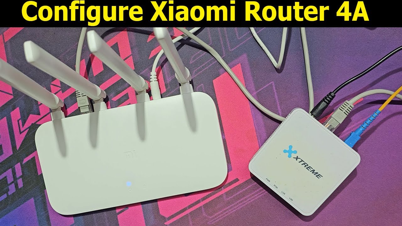 How to setup mi router 4A
