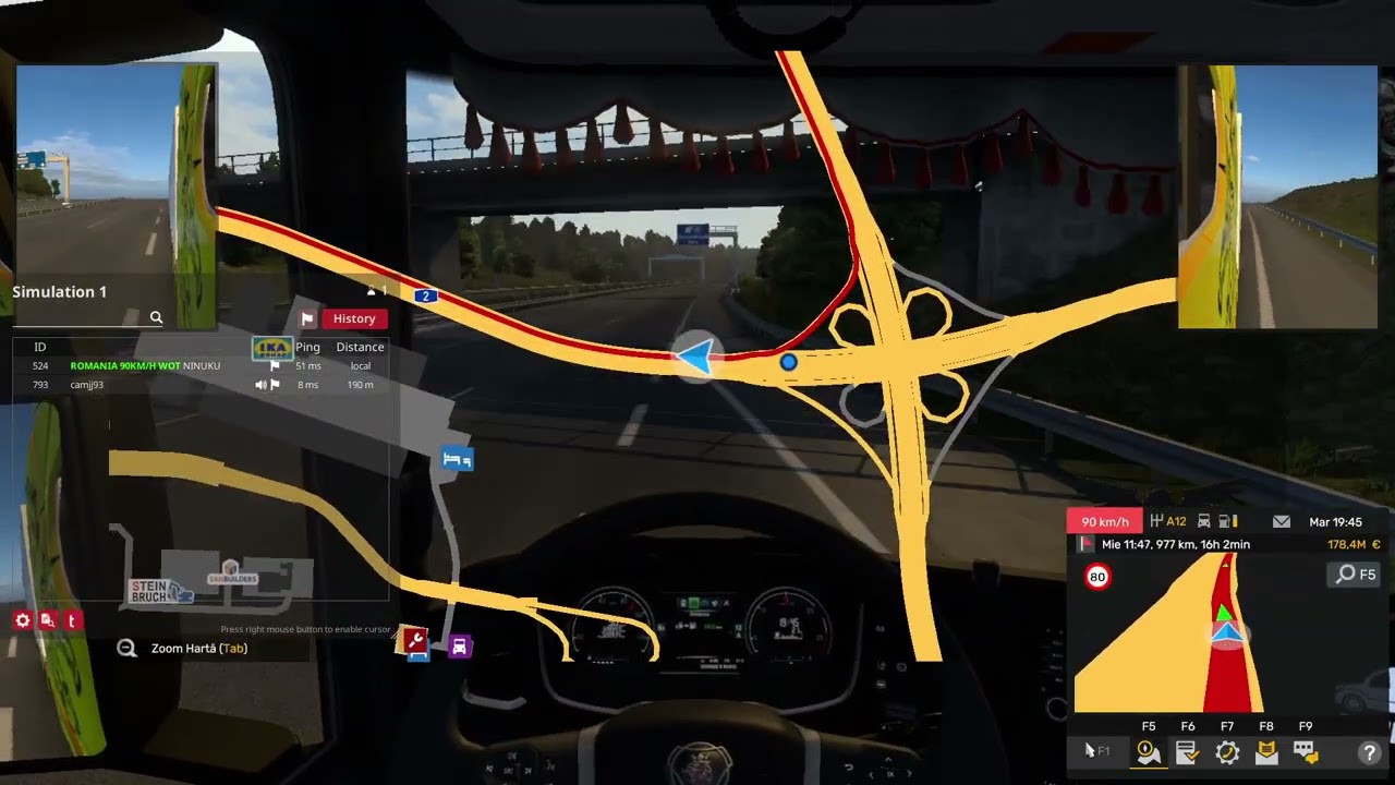 Euro Truck Simulator 2 MP Bremen Grimsby