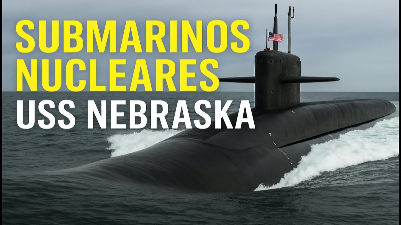 Dentro del USS Nebraska: el submarino nuclear furtivo de Estados Unidos