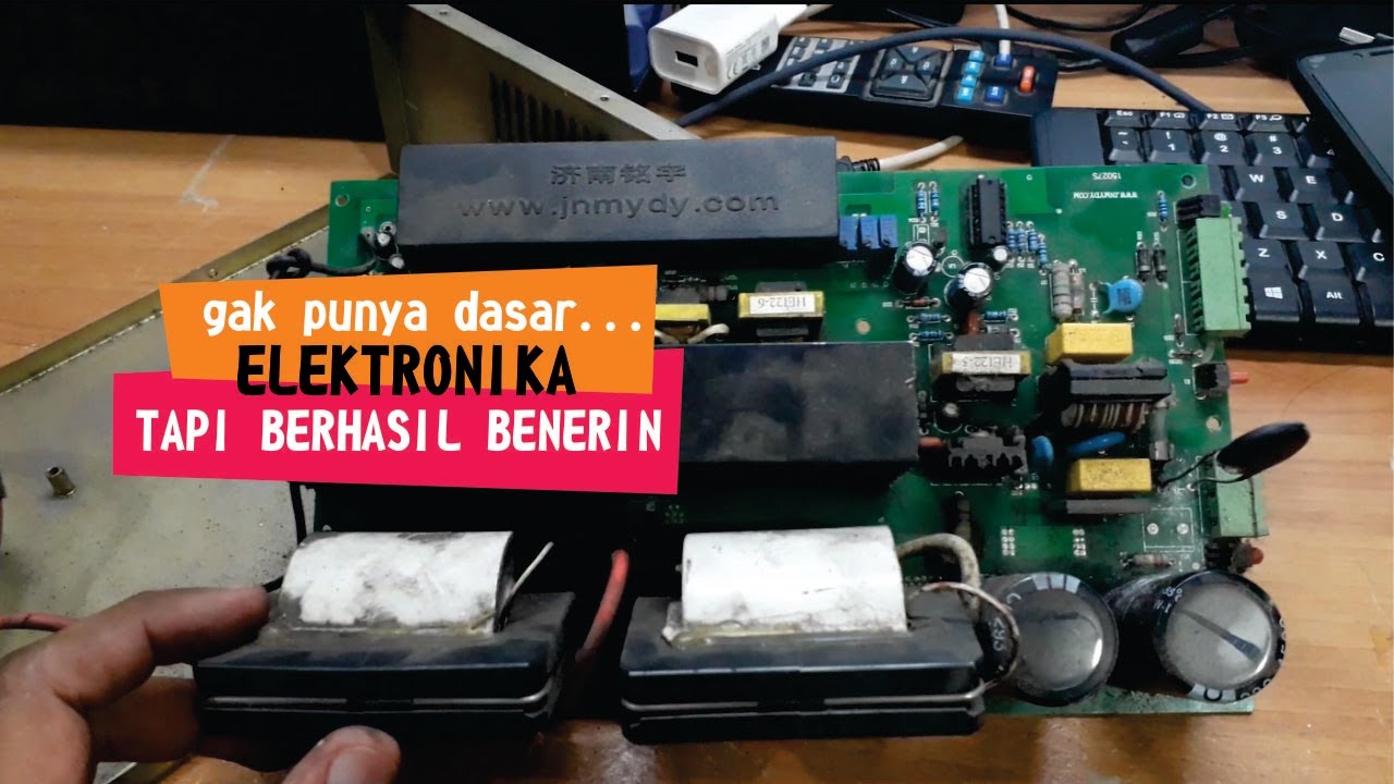 Belajar cara memperbaiki power supply tabung laser Co2