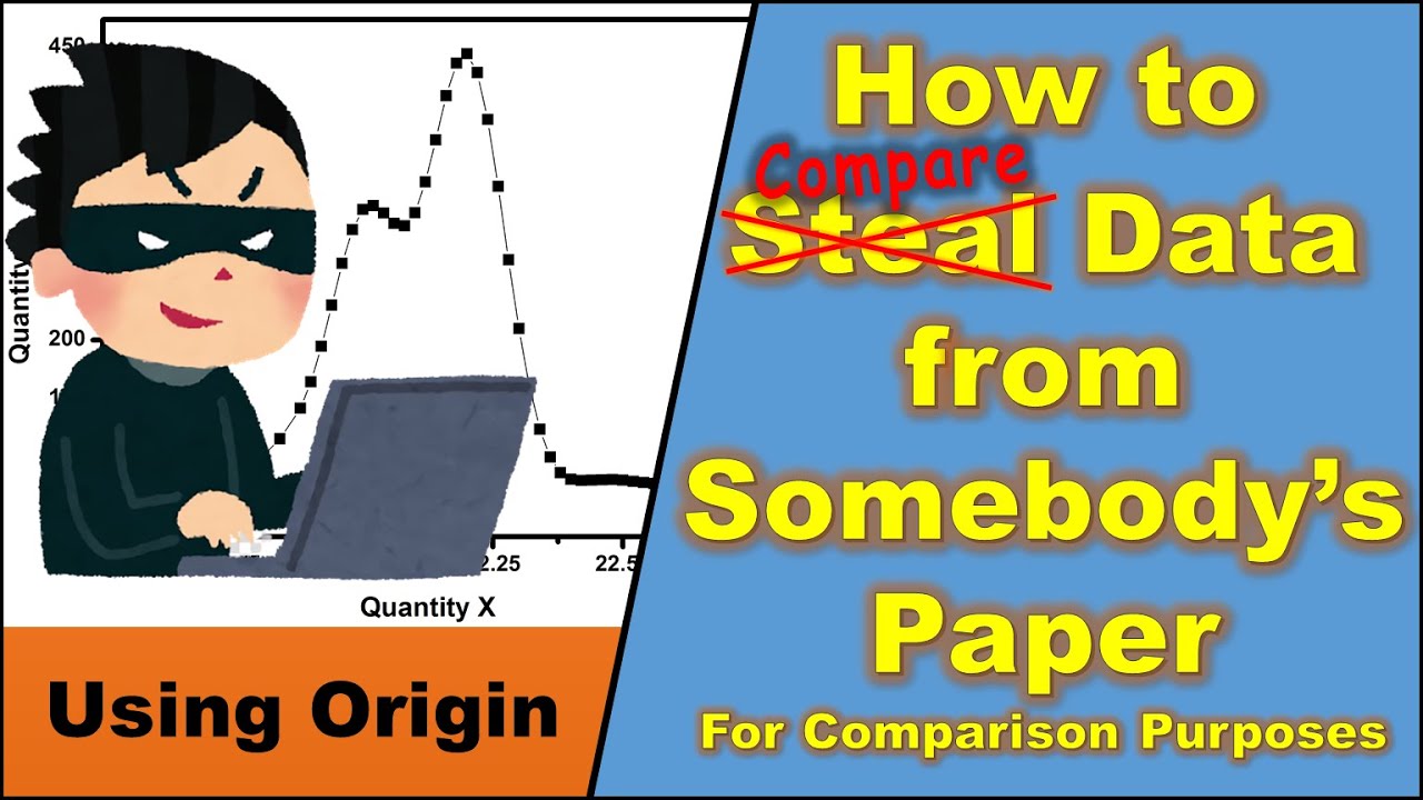 How to Steal Data from Somebody's Paper | Digitize Image | OriginLab