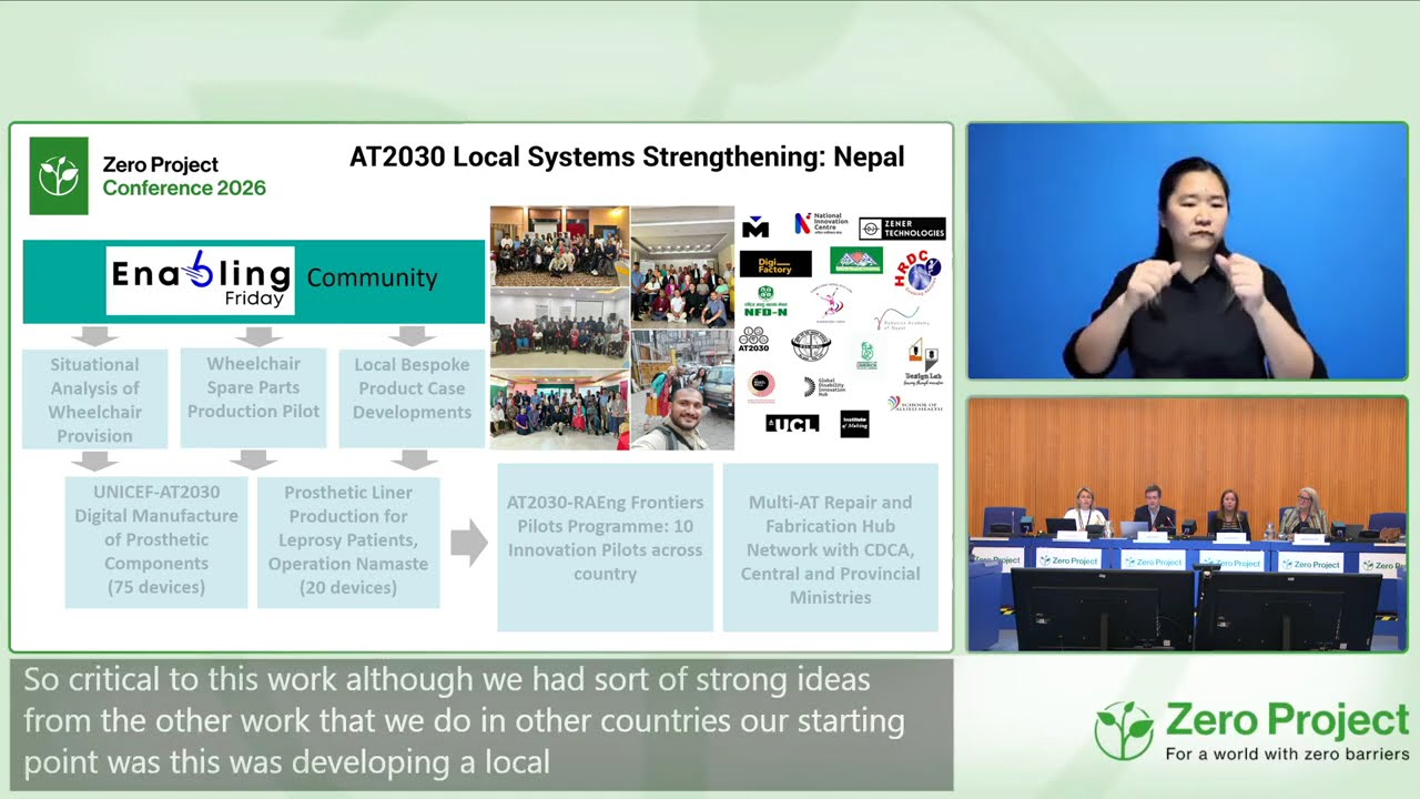 #ZeroCon26 Producing assistive technology locally and with user-led organisations