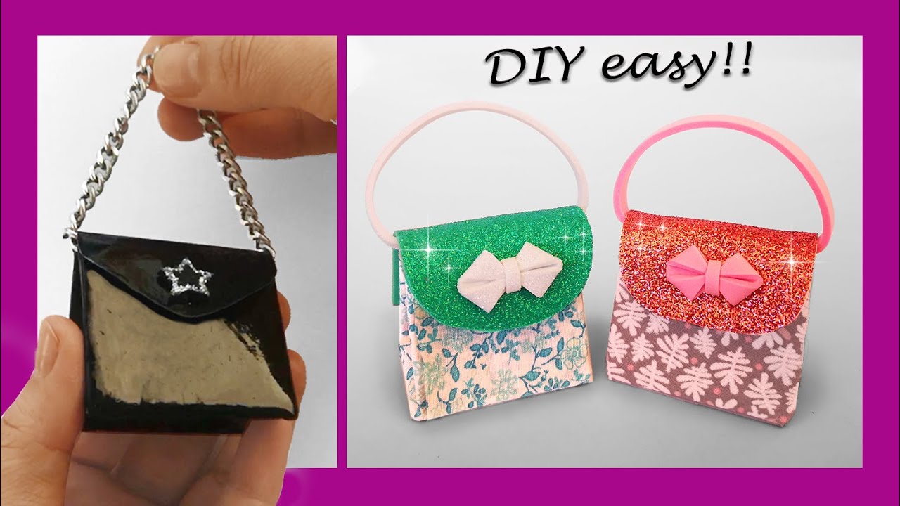 How to make EASY barbie ACCESSORIES