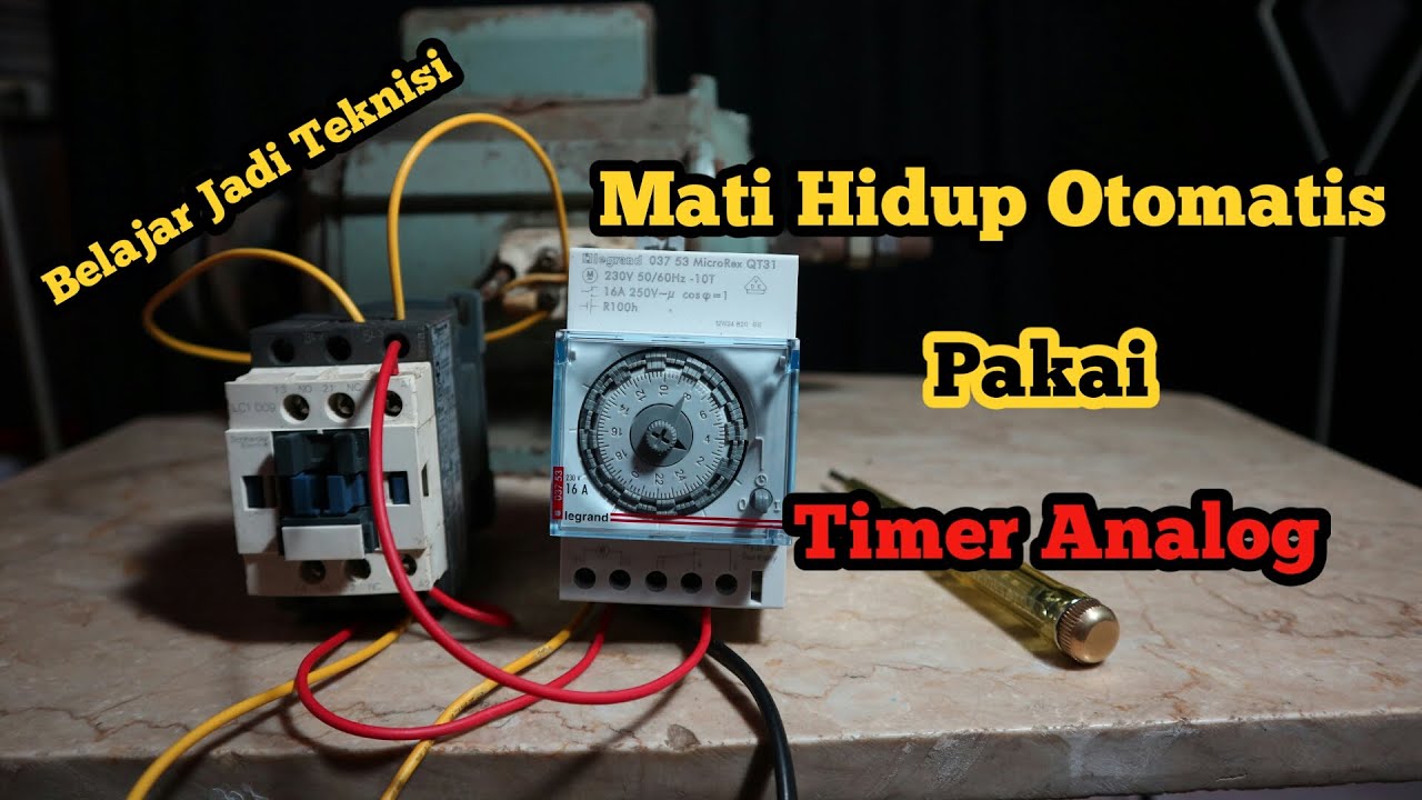 Cara Setting Timer Legrand