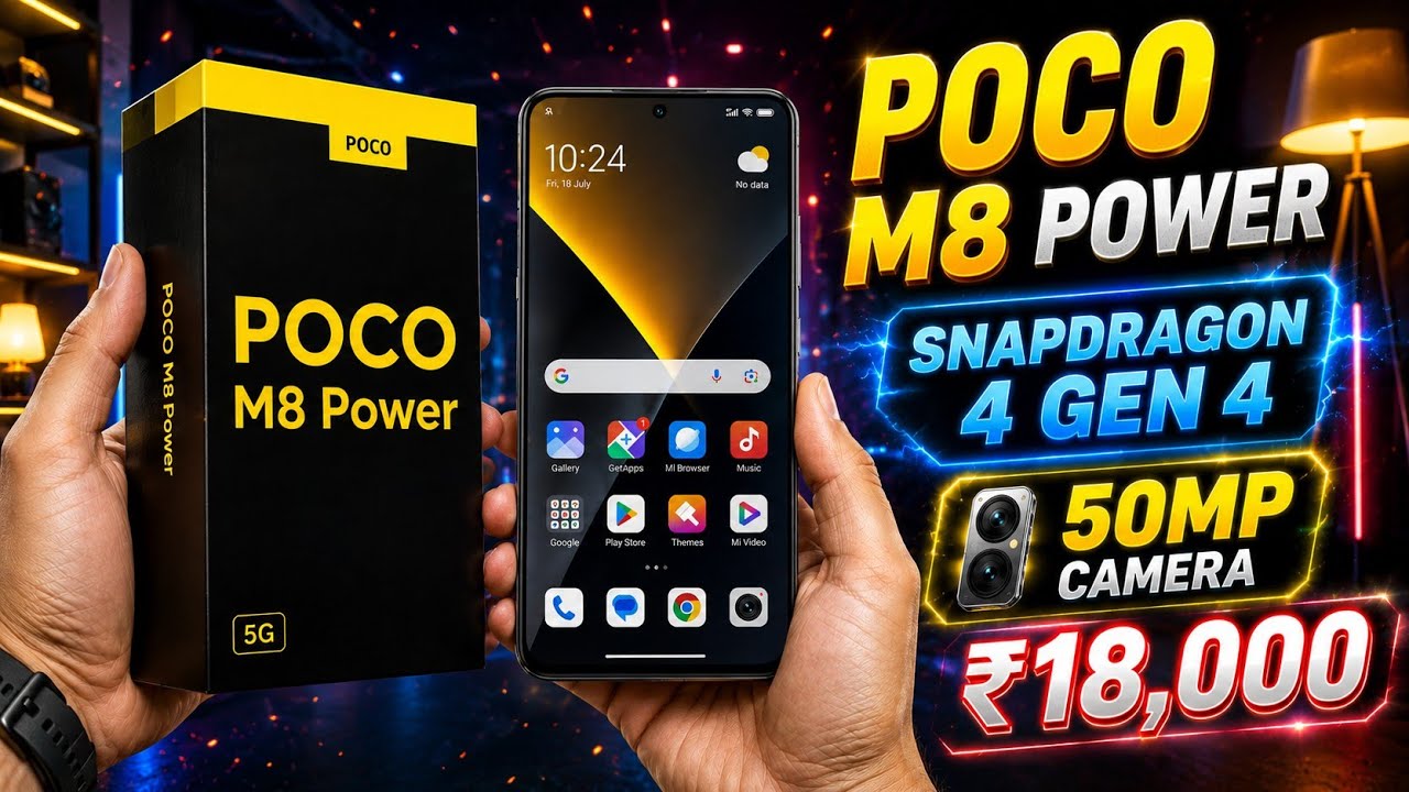 POCO M8 Power 5G Launch in India | Price, Specs & Features