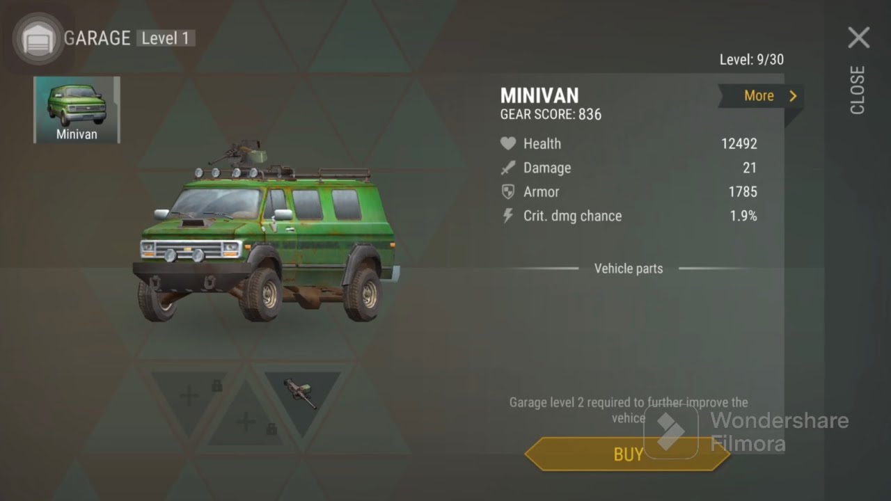 I Maxed up my MiniVan in Settlement LDOE