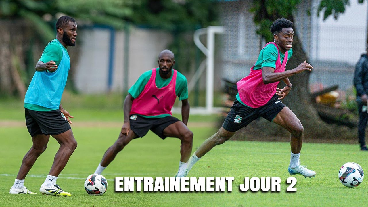 &Eacute;liminatoires Mondial 2026 zone Afrique : r&eacute;sum&eacute; entra&icirc;nement des &eacute;l&eacute;phants du mardi 2 septembre