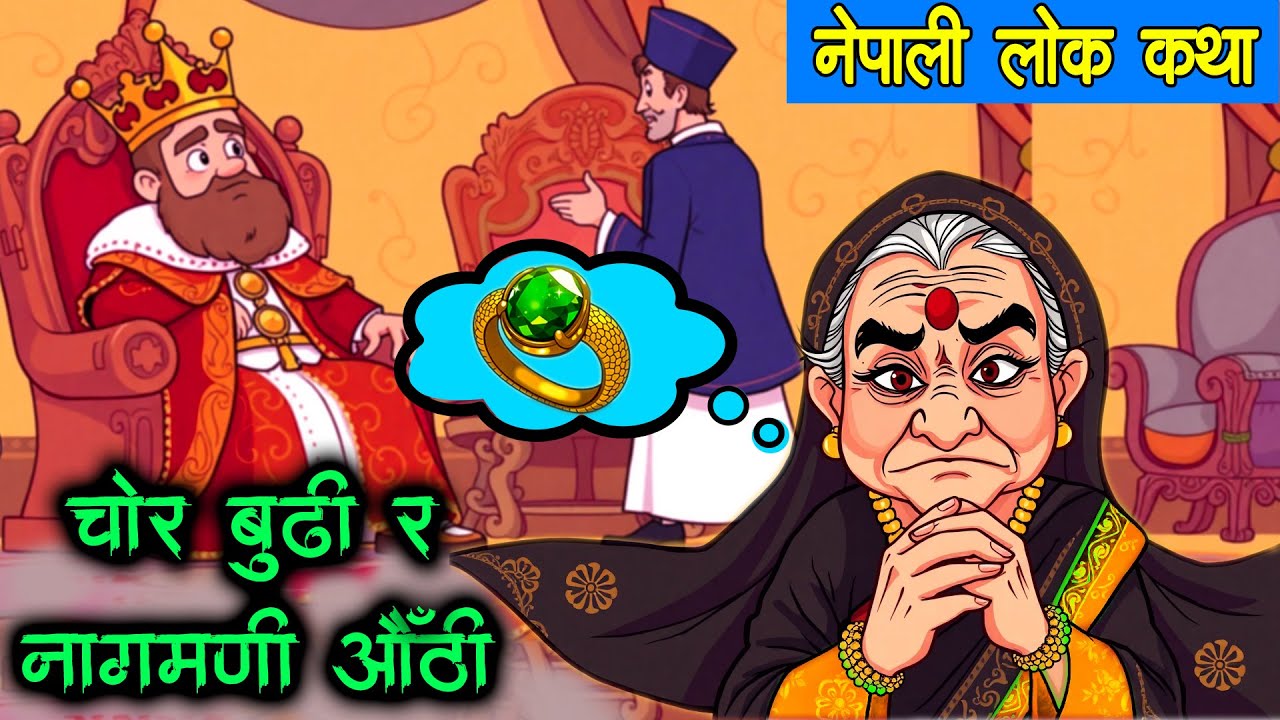 चोर बुढी र नागमणी औँठी | Nepali Lok Katha | Prasanna Kumar | Nepali Folk Tales