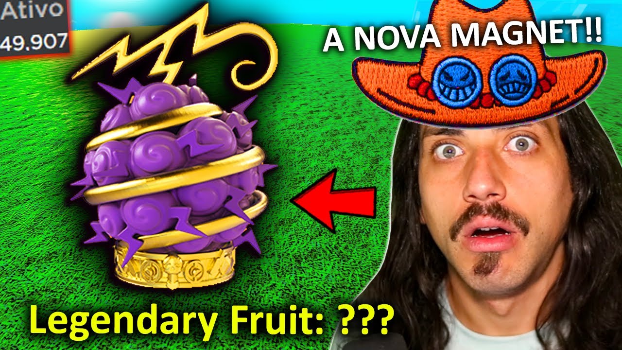 LANÇARAM a MELHOR MAGNET FRUIT do ROBLOX na ATUALIZAÇÃO desse NOVO JOGO de ONE PIECE!!