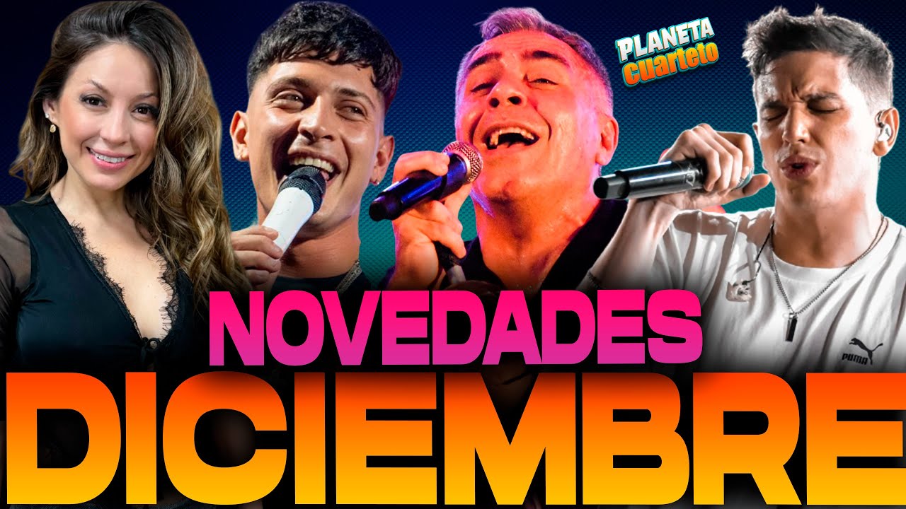 🔥 #NOVEDADES😱#DICIEMBRE 2025 #Cuarteto (Enganchados)