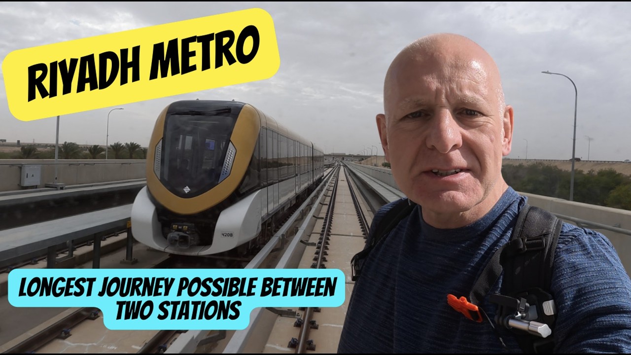 The Longest Journey Possible On The Riyadh Metro