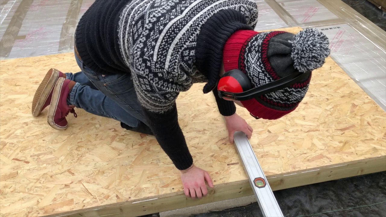 Building My Garden Office: Part 4 - Floor